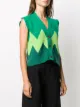 Jejia chevron knitted vest
