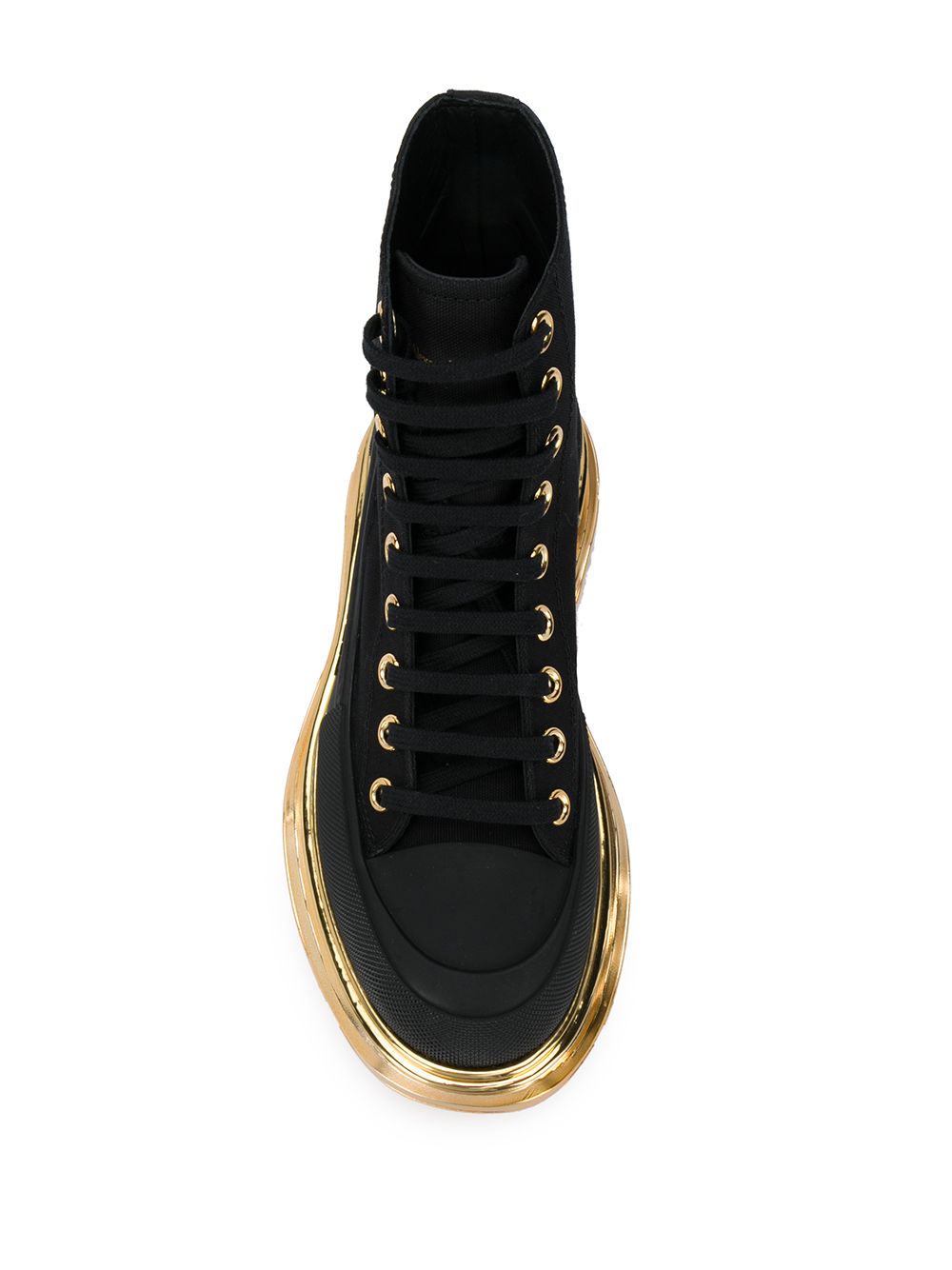 фото Alexander mcqueen высокие кроссовки tread slick