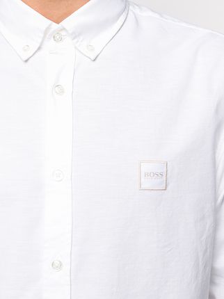 longsleeved shirt with logo patch展示图