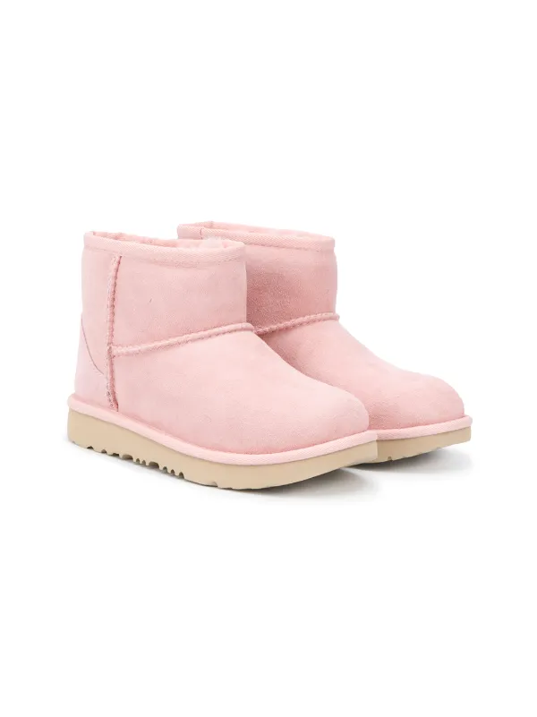 pink ugg like boots