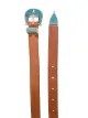 Golden Goose enamel buckle leather belt