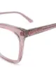 Calvin Klein transparent square-frame glasses