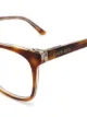Calvin Klein tortoiseshell-effect squared glasses
