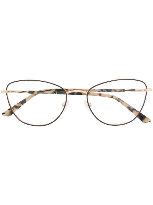 calvin klein tortoise shell eyeglasses