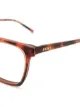 DKNY tortoiseshell rectangular frame glasses