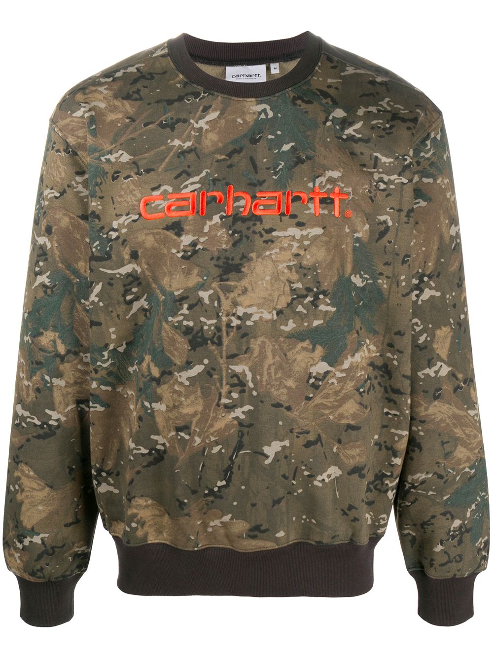 фото Carhartt wip джемпер с камуфляжным принтом