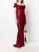 Image 2 of Dolce & Gabbana sequinned gathered dress