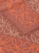 LOEWE anagram stripe scarf