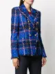 Balmain tweed double-breasted blazer