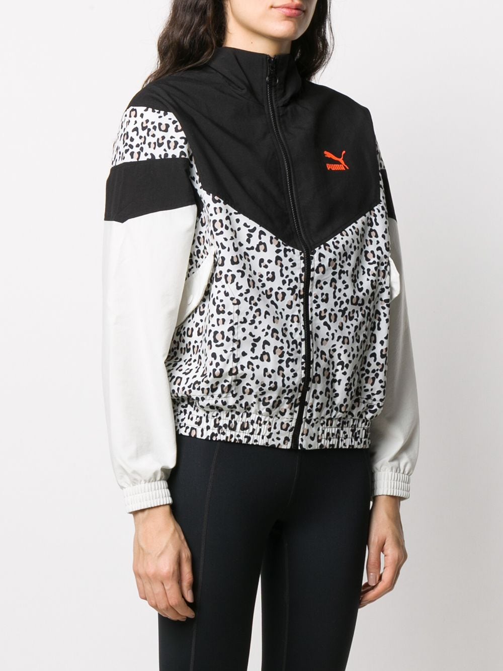 фото Puma спортивная куртка с леопардовым принтом