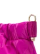 The Attico metal clasp clutch bag