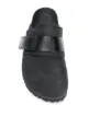 Birkenstock leather strap slippers