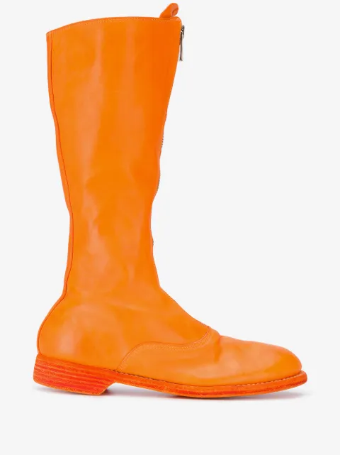 Guidi high-leg leather boots