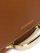 Alexander McQueen handle-detail clutch bag