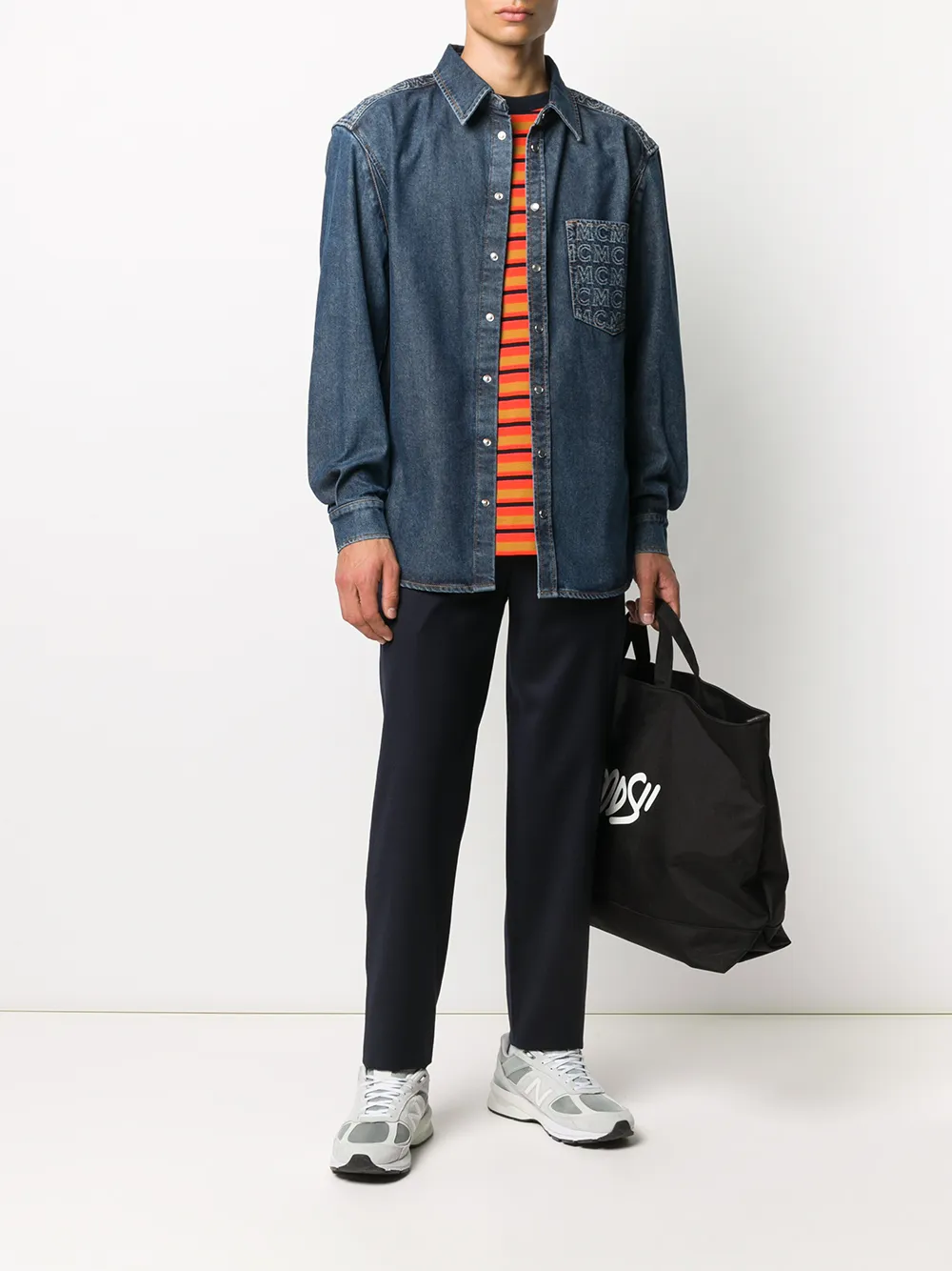 MCM Denim overhemd - Blauw