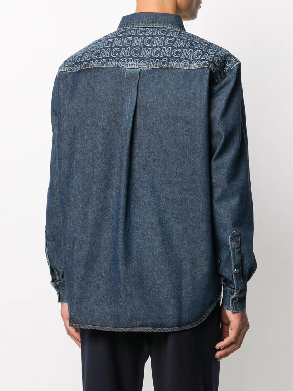 MCM Denim overhemd Blauw