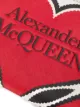 Alexander McQueen heart motif clutch bag