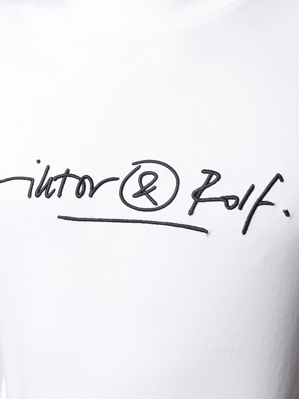 фото Viktor & rolf футболка с логотипом