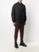 Y-3 rear logo print bomber jacket