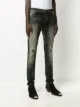 Balmain distressed detail slim-fit jeans