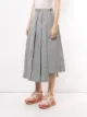 Y-3 mid-length track skort