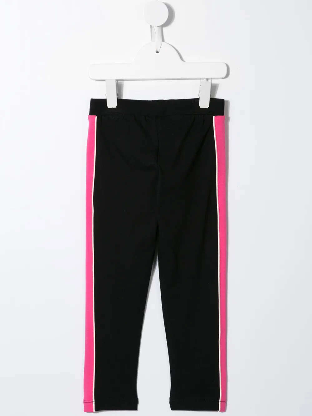 Image 2 of Moschino Kids Double question mark-print cotton leggings