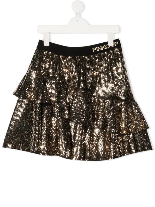 kids gold tutu