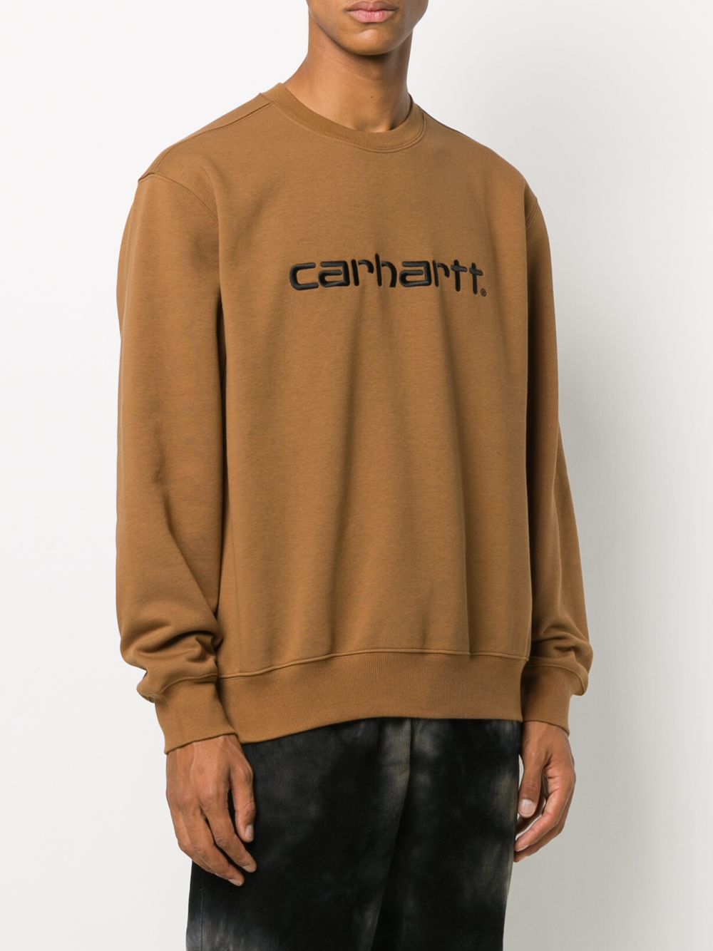 фото Carhartt wip толстовка с вышитым логотипом