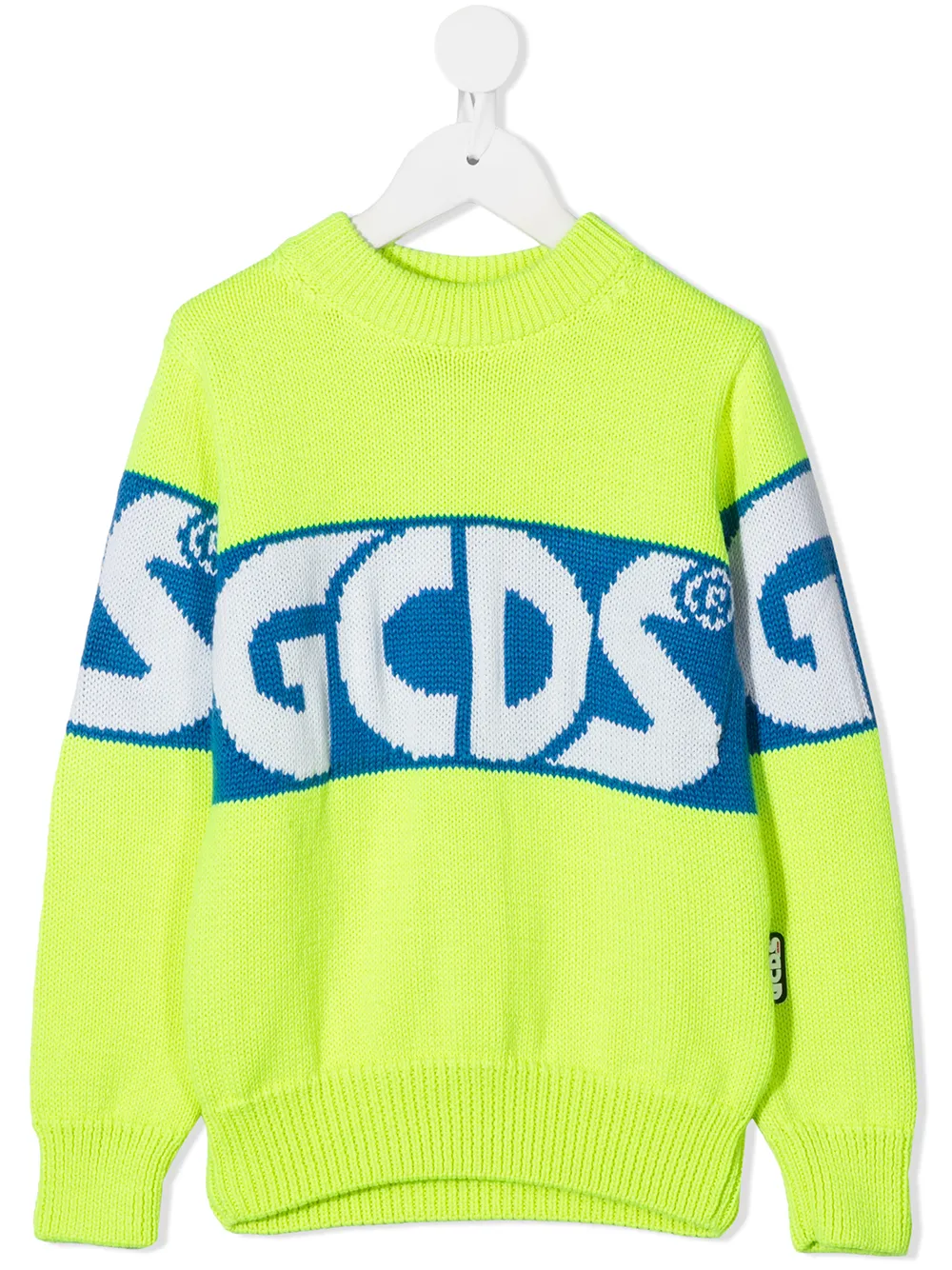 

Gcds Kids suéter con diseño colour block - Amarillo