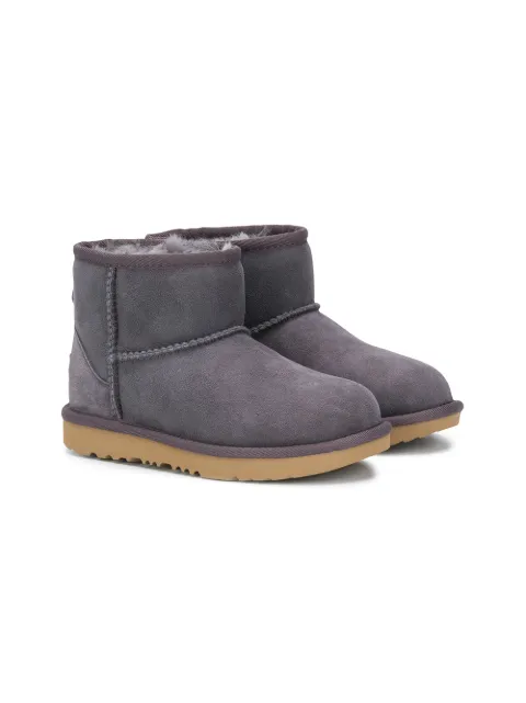 UGG Kids shearling lined snow boots