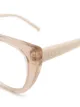 DKNY transparent cat-eye glasses