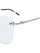 DKNY rimless aviator glasses