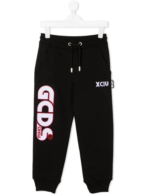 Gcds Kids logo-print track pants