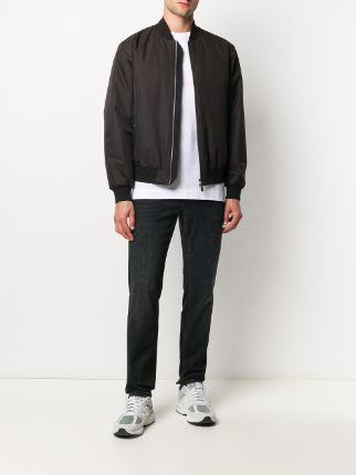 zipped bomber jacket展示图