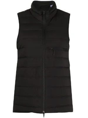 Rick Owens DRKSHDW Jumbo Flight Zipped Gilet | Black | FARFETCH