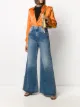 Image 2 of The Attico flared high-rise jeans