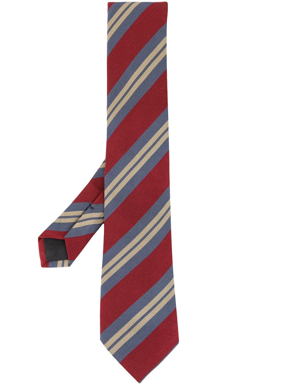фото Kent & curwen галстук в диагональную полоску