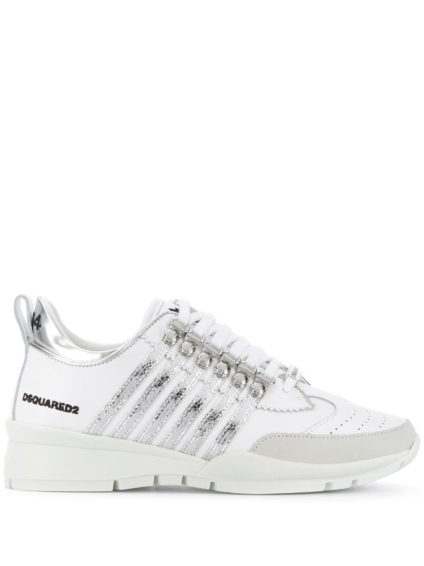 dsquared white trainers
