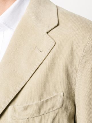 single-breasted corduroy suit展示图