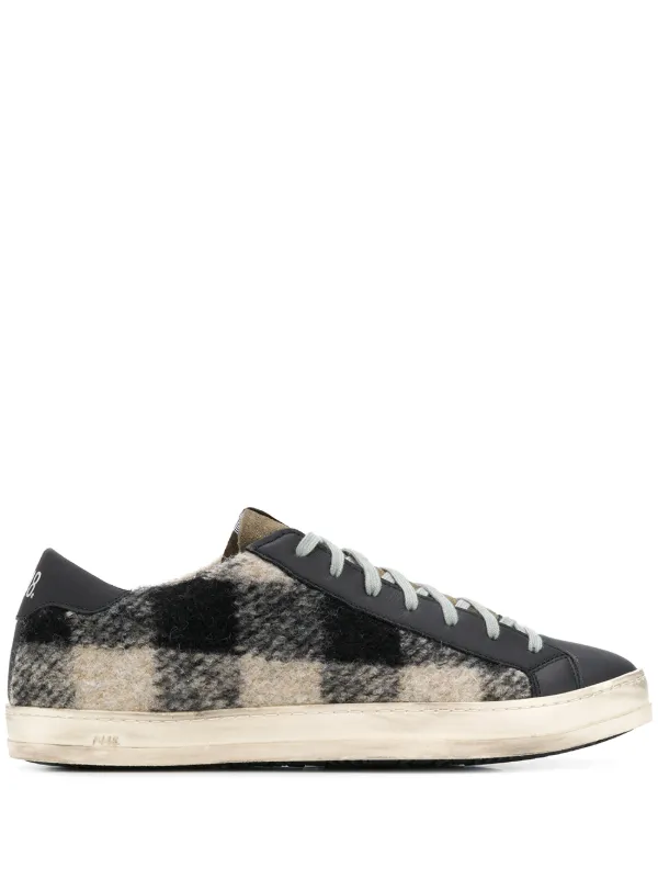 p448 ribbed high top sneaker