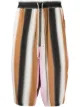 Image 1 of Rick Owens stripe loose shorts