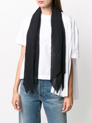 plissé scarf展示图