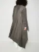 Rick Owens asymmetric long cardigan