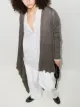 Image 2 of Rick Owens asymmetric long cardigan
