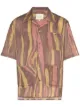 Image 1 of Nicholas Daley Aloha striped short-sleeve shirt