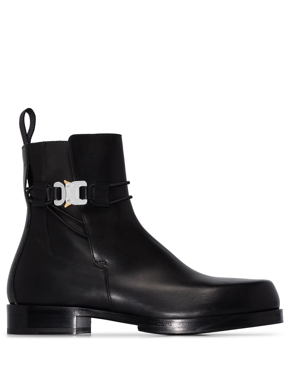 buckle-strap Chelsea ankle boots