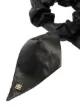 Givenchy bow leather scrunchie