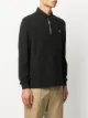 Etro long-sleeved embroidered logo polo shirt