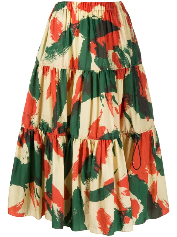 express flared skirt