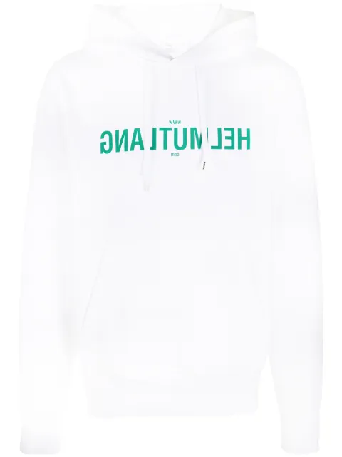 helmut lang white moletom com capuz